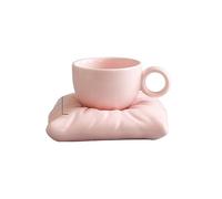 MOOWI Tazas de Té Taza de Almohada Creativa y Taza for Helado Taza de cerámica de café nórdico Tazas de Café (Color : 2)