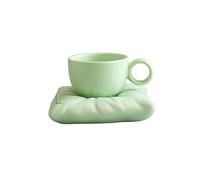 MOOWI Tazas de Té Taza de Almohada Creativa y Taza for Helado Taza de cerámica de café nórdico Tazas de Café (Color : 4)