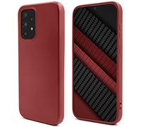 Moozy Lifestyle. Funda para Samsung A33 5G, Rosa Vintage - Carcasa Funda de Silicona Premium con Acabado Mate y Forro de Microfibra Suave, Phone Case Cover