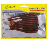 MOP MatthiThom 10 peces de goma universales Soft Bait, lucioperca, lucio, perca, abadejo, 8 cm, 2,3 g
