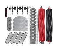 mop pads, Accesorios for aspiradora robot Roborock S8 Max V Ultra G20s, bolsas de tela for fregona, cepillo lateral, filtro, piezas reemplazables.,for cleaner accessory(Gray)