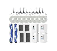 mop pads, Compatible con ECOVACS DEEBOOT X5 OMNI/PRO Robot Aspirador Cepillo Lateral Principal Filtro HEPA Paño de Mopa Bolsas for Polvo Accesorios,for cleaner accessory
