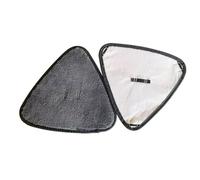 Mop Replacement Pads, Dry And Wet Dual-use Mop Cloth, Triangular Mops Head, 10 Pieces Triangle Washable Reusable Refills, Wet Pads Refill For Hardwood Floor Dust