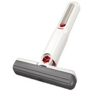 Mopa autoexprimible de esponja, fregona autoexprimible de escritorio, portátil, autopresionable, corta para baño, cocina, escritorio, salón, coche