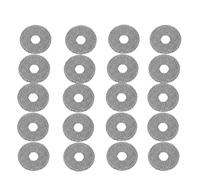 Mopa Compatible con aspiradora Robot Xiaomi S20+ / S10 Plus / B105 / B108CN X20 MAX /x20 Pro Dreame BOT L10s Pro L10s Ultra X30 X40 Piezas(Yellow)