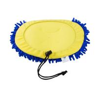Mopa de chenilla para lavado de coche, cepillo de limpieza de microfibra | Mango de aluminio extensible de 101 cm para limpiar el polvo de la cera del coche, SUV, camión, barco