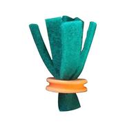 Mopa de desove de peces, resistente al desgaste, flotante para criar peces, colector de huevos de pescado de durabilidad, trapeador de desove para criar peces seguro para criar flotantes