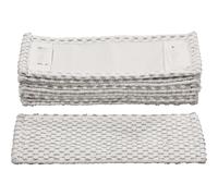 Mopa de microfibra, UE 10 unidades ACTIVE con bolsillos/lengüetas