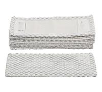 Mopa de microfibra, UE 10 unidades ACTIVE con bolsillos/lengüetas