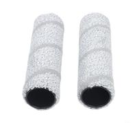 Mopa de rodillo de repuesto compatible con Yeedi S16 Plus para madera dura para suelos laminados y mármol, paño de limpieza lavable blanco, paquete de 2 (6 piezas)