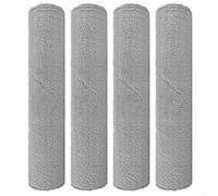Mopa de rodillo de repuesto, para Dreame Aqua10, almohadillas de limpieza de microfibra, para aspiradora robot, recambios lavables, para limpieza en seco húmedo, absorbente, cepillos de piso