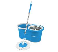 SPIN MOP PERFECT CLEAN 006 Sistema de Limpieza Fregona + Balde (Azul/Blanco) - ESPERANZA