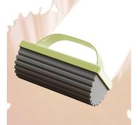 Mopa Portátil Multiusos Ligera Ahorro Espacio Lavable Reutilizable | Mopa Manual Para Áreas Pequeñas Limpieza de Suelos para Cocina, Baño, Parquet, Azulejos, Laminado, Ventanas, Coche,