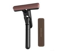 Mopa pulverizadora de mano para una limpieza sin esfuerzo en varias superficies, compacta y fácil de usar (A negro)