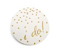 Mopec A1721 Posavasos I do, 10 cm, Set 12 Piezas, Cartón