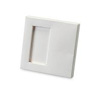 Mopec Caja con Interior Extraible de Color Blanco, Pack de 25 Unidades, Cartulina gráfica, 1.50x10.00x10.00 cm