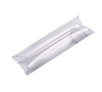 Mopec Caja Tipo Estuche Transparente petaca pequeño 4,5x12,5cm, Pack de 25 Unidades, 2.00x12.50x4.50 cm