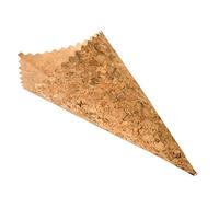 Mopec Cono de Corcho, Marrón, 7x7x19.5 cm, 12 Unidades