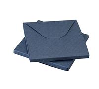 Mopec E03.25 - Caja Cuadrada en Color Azul Marino, Pack de 25 Unidades