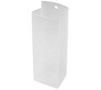 Mopec E62 Estuche blanco mate, 4.5 x 14.2 x 3.5 cm, Pack de 25, polipropileno (PP) respetuoso con el medio ambiente, Talla única