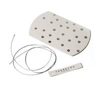 Mopec Estuche petaca Topos Plateado Cinta+Tarjeta. Pack de 25 Unidades, Talla única