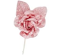 Mopec F458.21 Flor solapa Amelia, malva, Pack de 12, Textil, Talla única