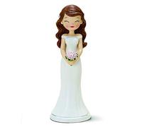 Mopec Figura Pastel Novia, Blanco, 21 cm