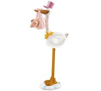 Mopec Figura Pastel Pita cigüeña con Gorro Rosa 22 cm