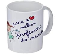 Mopec G100.2.7 Taza cerámica para a melhor professora do Mundo, Porcelana