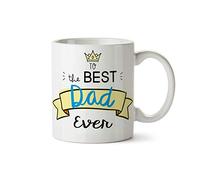 Mopec G300.3.3 Taza cerámica to The Best Dad Ever, Porcelana