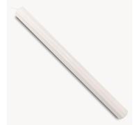 Mopec H480.01 - Cirio Acanalado de Color Blanco, Pack de 1 Unidad