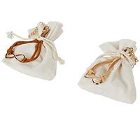 Mopec KD1050 Pulsera infinito adornada en bolsa con 2 caramelos, Pack de 4