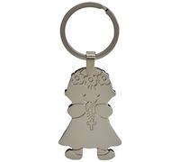 Mopec Llavero de Metal de Primera Comunión Pita con un Rosario, Pack de 10 Unidades, 0.20x3.00x9.00 cm