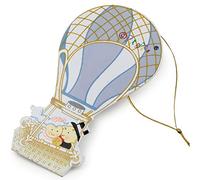 Mopec M837 Pit & Pita Globo Metal imán y Anilla, 11.5 cm, Pack de 6, Multicolor, Talla única, 6