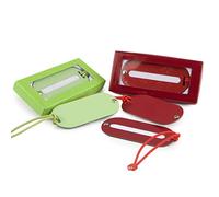 Mopec M9910 Identificador maletas verde/rojo con caja, Pack de 8 unidades