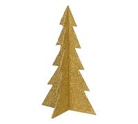 Mopec NF61.11 - Árbol Decorativo de Purpurina Dorada, Color Dorado