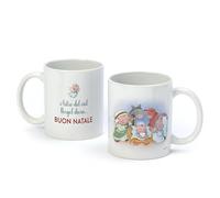 Mopec NG6.5 Taza cerámica BUON Natale Pit & Pita Belén