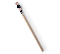 Mopec Pack de 6 lápices de madera niño Comunión pantalón corto 24cm.