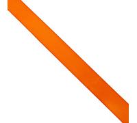 Mopec S90.25.09 Satén orillado, naranja, 25 mm x 50 m, Textil, Talla única
