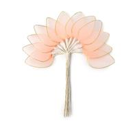 Mopec salmón F1126.04.11 Pack pomos de 12 Palas de Tul Alambre, 10x4x14cm