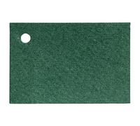 Mopec Tarjeta Verde con perforación, Pack de 100 Unidades, Cartulina, 0.02x4.50x3.00 cm