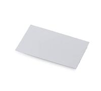 Mopec Tarjetas precortadas en Blanco Lisas, Papel, 2x30x22 cm, 5 Unidades