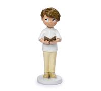 Mopec Y100 Figura Pastel Comunión niño con Biblia 13 cm.