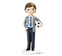 Mopec Y651 Figura de Comunión niño con Pelota de fútbol, 47L x 47W x 165H milímetros