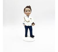 Mopec Y956 Figura para Pastel Comunión Almirante 13cm.