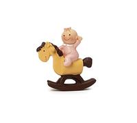 Mopec Z211.2 Pack de 12 imanes Pita en Caballo de Madera 5x4,5 cm.