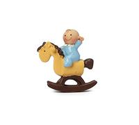 Mopec Z211.3 Pack de 12 imanes Pit en Caballo de Madera 5X 4,5 cm