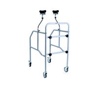 Deambulatore girello per anziani in acciaio smontabile appoggio sottoascellare Click Art. RP755S