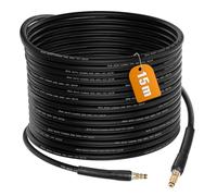 MoPei 15M Manguera de Alta Presión Compatible con Modelos Kärcher K2-K7, Resistente, a Prueba de Fugas, Conexión Rápida y Fácil para una Limpieza Sin Esfuerzo