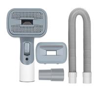 MOPEI 2 en 1 Cepillo Aspirador para Perro y Gatos, Se adapta a la mayoría de aspiradoras con mangueras de 32 mm y 35 mm